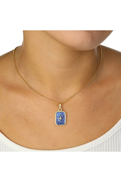 GÜNEBAKAN AKSESUAR قلادة نورث ستار ستيل