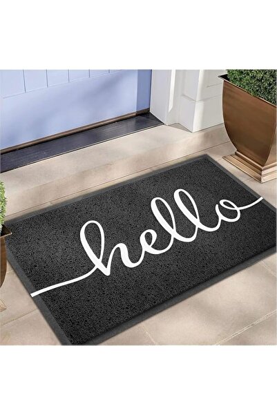 Generic EARTHALL Door Mat Outdoor Indoor Hello Doormat, 30"x17.5", Durable Floor Mat Non Slip Rug Ultra Abs