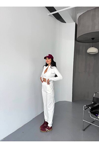 Butik Beyza Scuba cipzáras ruha