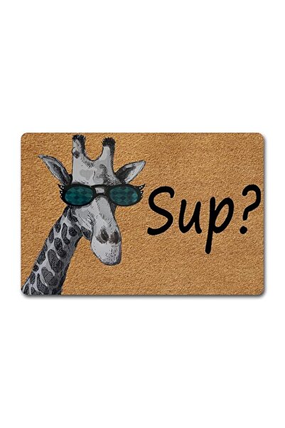 Generic سجادة ترحيب بالمدخل من NICESIR، سجادة باب هابي دوور ماتس سوب كول جيرا...