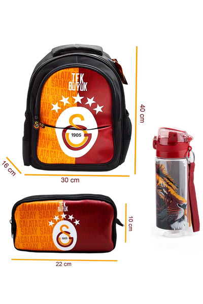 Next Plus Fan Licensed Official Gs 5 Star Back to School Set (Bag + Pen Holder + Water Bottle)