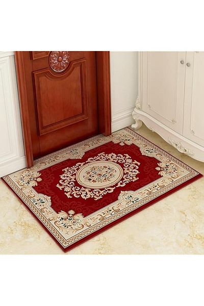 Generic Adando Vintage Door Mat 50x80cm Front Door Welcome Mat Non-Slip Doormats Washable Dirt Trapper Hous