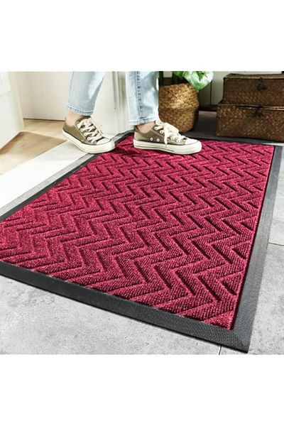 Generic SEEMIE Ultra Absorbent Moisture Guard Doormat, Indoor Door Mat Outdoor Front Entrance Doormat, Dura