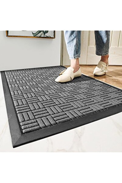 Generic U-HOOME Durable Front Entrance Door Mat, Heavy Duty Outdoor Indoor Do...