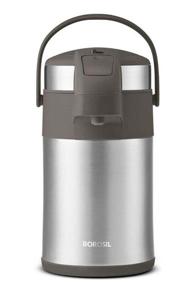 Generic BOROSIL Borosil Airpot Flask With Pump |Vacuum Insulated Double Wall ...