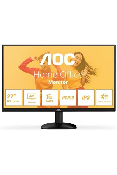 Aoc Monitor IPS LED 27" Q27B35E, QHD (2560 x 1440), HDMI, DisplayPort, 75 Hz,...
