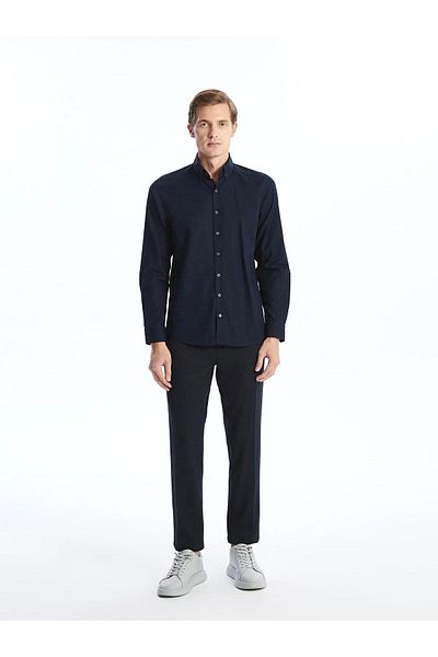 LC Waikiki Lcwaikiki Slim Fit Long Sleeve Oxford Men's Shirt (W5)