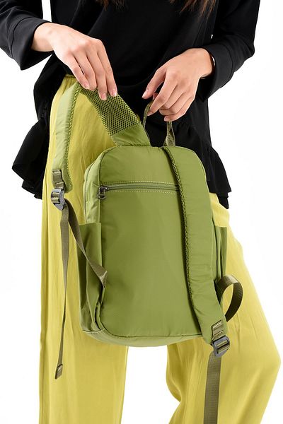 571 Collections Çanta Ultra Light Stylish and Waterproof Medium Backpack Green Model: (571-13-9D)