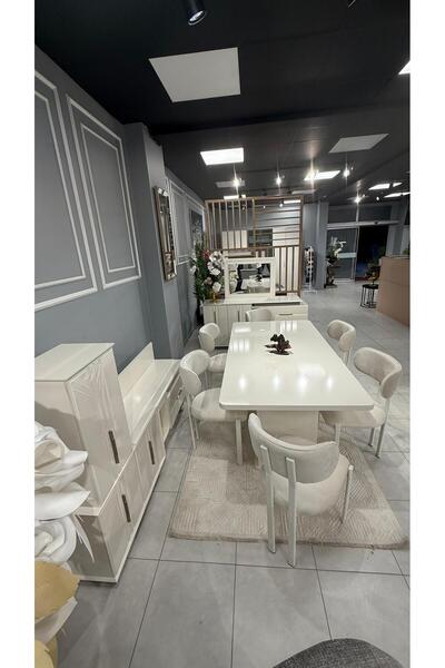 RİO HOME MOBİLYA Milda Model Yemek Odası Takımı
