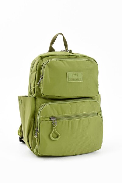 571 Collections Çanta Εξαιρετικά ελαφρύ κομψό και αδιάβροχο μεσαίο σακίδιο πλάτης Πράσινο μοντέλο: (571-13-9D)