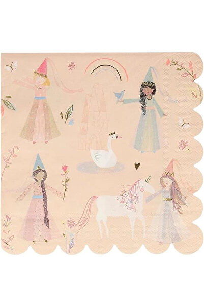 NETWORK ART Princess Napkin (L)