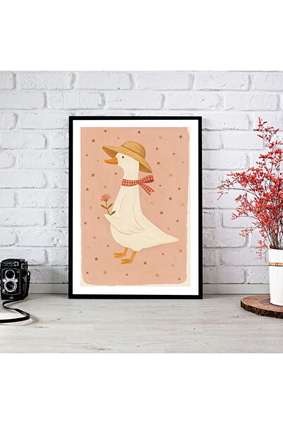 woodsia Tablou cu poster din lemn MDF cu aspect de cadru dintr-o singură buca...