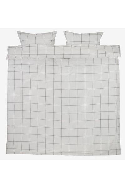 OEM Bed linen CRISTA 200x220 white/black