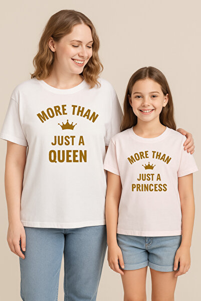 SVART WEAR Set de tricouri pentru fete Queen Anne bumbac 100% tricou Twin (PRET PENTRU O PERSONA)