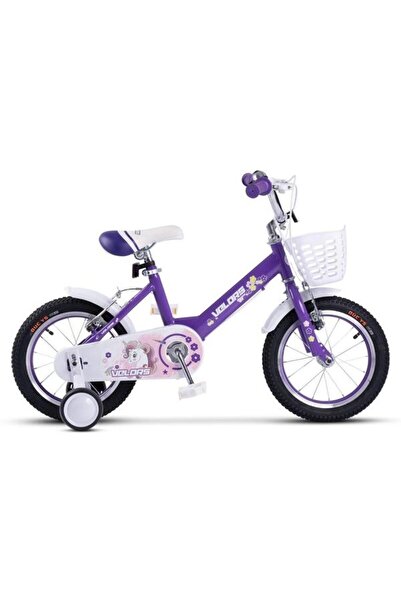 VELORS Bicicletă pentru copii 2-4 ani V 1202 A 12", roți de 12 inch, frâne față/spate V-Brake, antrenament