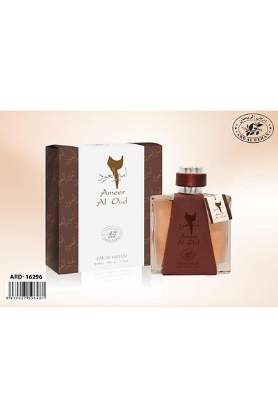 Re Amir Al Oud perfume, a luxurious and distinctive oriental perfume for both sexes, 12 pieces, 100 ml