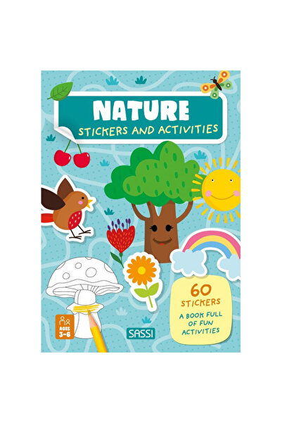 SASSI Βιβλίο δραστηριοτήτων με αυτοκόλλητα - Στη φύση