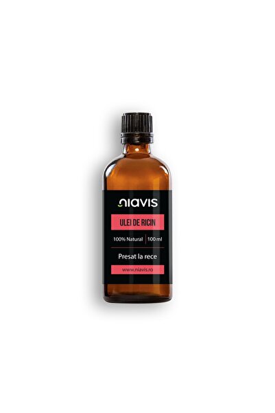 Niavis Ulei de Ricin 100ml - Ulei Presat la Rece pentru Cresterea Parului, Ge...