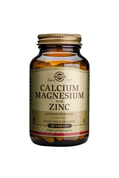 Solgar Tablety vápníku, hořčíku a zinku 100
