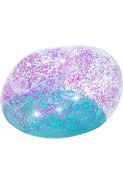 BESTWAY Inflate-A-Chair Glitter Dream Air Chair 114 x 112 x 66 cm