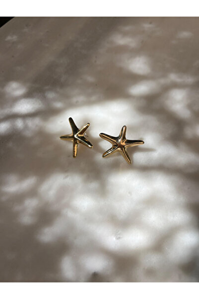 With Accessory Deniz Yıldızı Küpe