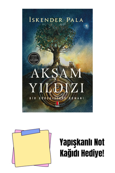 Kapı Yayınları Akşam Yıldızı + Yapışkanlı Not Kağıdı