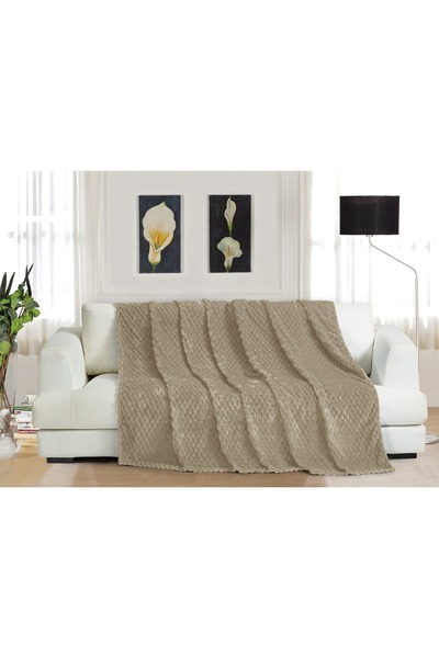 Çapa Home Puffy Polar Soft Premium Series Multi-Purpose Seat Cover Blanket