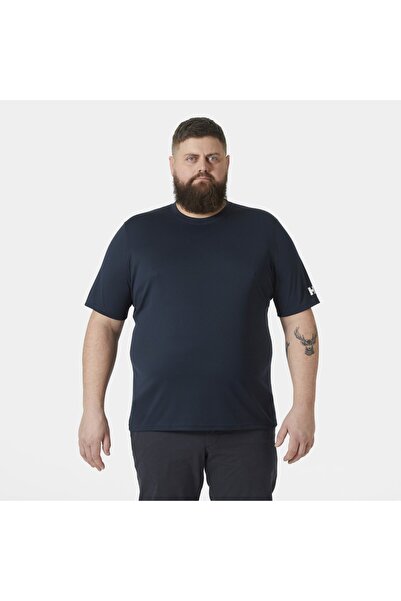 Helly Hansen Tech Men's Navy Blue Crew Neck T-Shirt