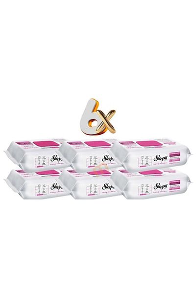 Sleepy 6 X Servetele Umede Easy Clean Multisuprafete Lilium Bouquet, 100 Buc