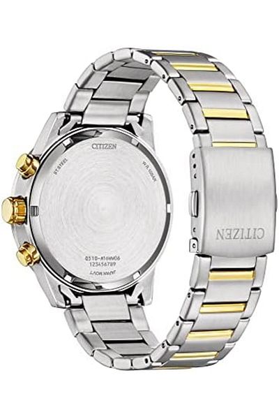 Citizen ساعة سيتيزن كرونوغراف كوارتز رجالية - AN3689-55X