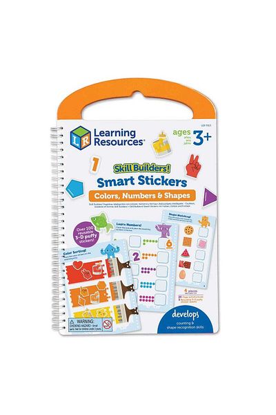 Learning Resources Educational activity set with stickers - Colors, numbers and shapes