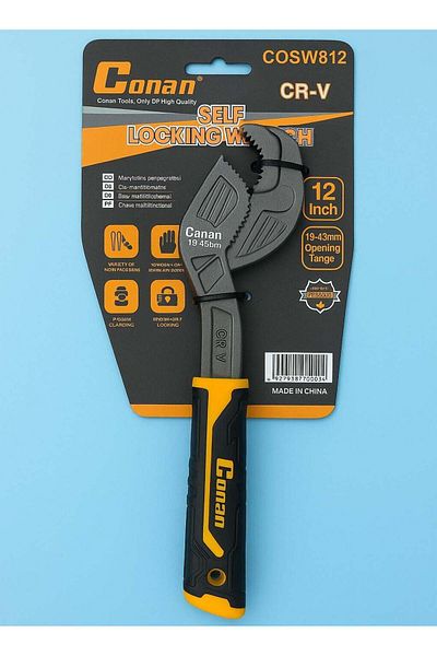 CONAN Self-Locking Wrench 12 Inch - Model COSW812