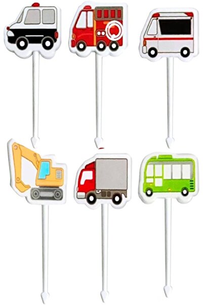 Snack Attack SA Unicorn Food Picks for Kids – 6 Pcs Mini Toddler Fruit Forks, Cute Bento Lunch Box Accessories,