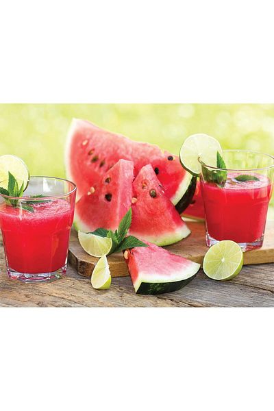 Goliath Foodie Puzzles: Watermelon Smoothie, 300-piece Puzzle with a Finished Size of 19.5" x 14.25!