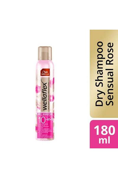 Wella Wellaflex Rose Dry Shampoo - 180ml