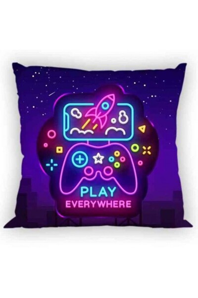 GAMER Μαξιλαροθήκη Neon 40x40 cm