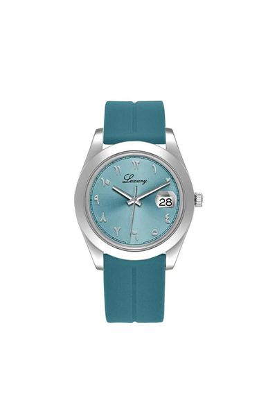 Luxure Men's rubber watch with unique design