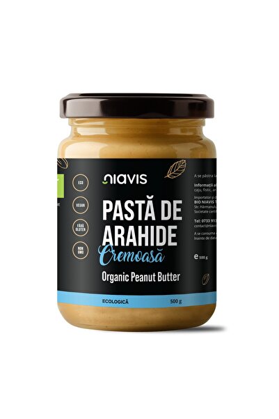 Niavis Pasta de Arahide Cremoasa Ecologica - BIO 500g