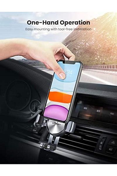 Ugreen LP130 Car Phone Mount Air Vent Cell Phone Holder Compatible for iPhone and Other Devices