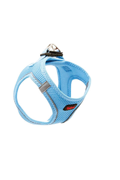 Tailpetz Air mesh dog harness, 2XS, blue