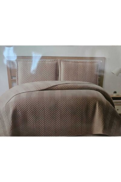 AKSU HALI Modeern Velour Lux Mattress Topper Merinos Golden Home 200X 240 50X70 2 Pillows