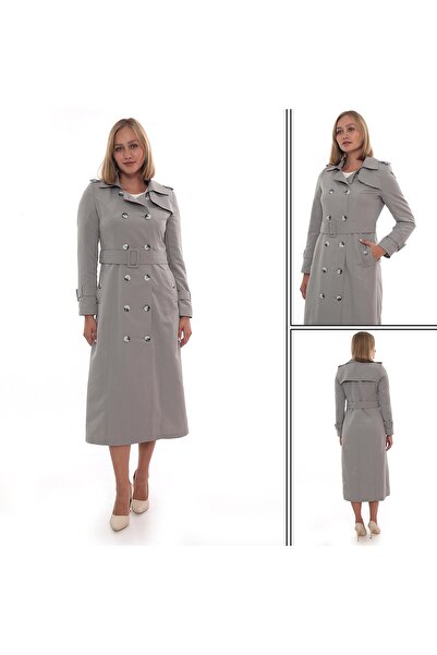 Wazze Kemeri Dikiş Detaylı Su İtici Trençkot