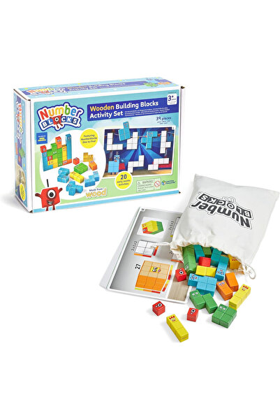 Hand2Mind Wooden cube activity set - Numberblocks®