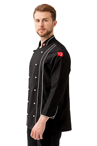 PayBuy Cook Jacket Double Breasted Professional Hispanica Chef Breathable Stylish Kitchen