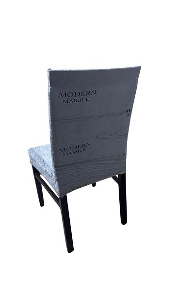 ÖZMAKAN Printed Velvet Chair Cover, Chair Cover 1 Piece