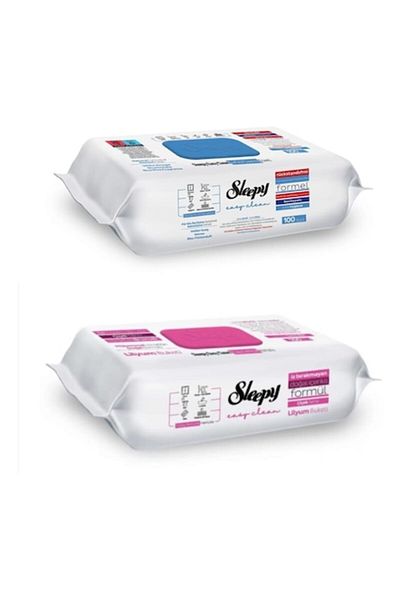 Sleepy PACHET - 2 X Servetele Umede Easy Clean Multisuprafete, 100 Buc
