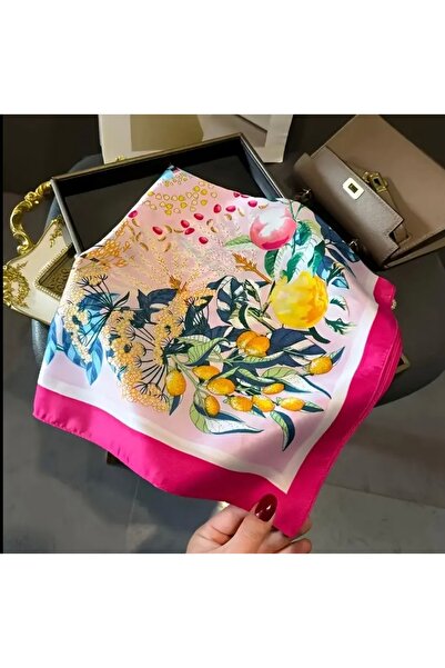 Lilly وشاح / وشاح سيتروس بلوم { 70*70 سم }