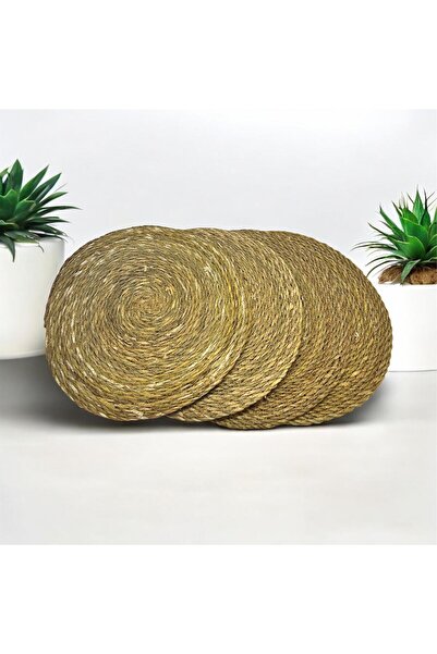 Online Home Market 3 bucăți natural din material subțire Supla din răchită Am...