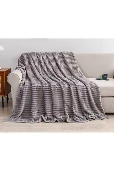 CHIRASO Cocolino CHIRASO blanket, soft, warm and fluffy, made of plush microfiber, 200x230 cm, UNI