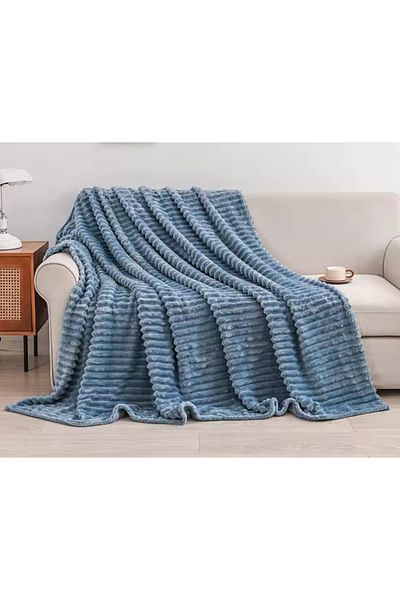 CHIRASO Cocolino CHIRASO blanket, soft, warm and fluffy, made of plush microfiber, 200x230 cm, UNI